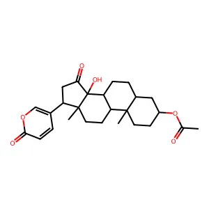 3beta-Acetoxy-15-oxobufalin structure