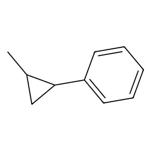 (2-Methylcyclopropyl)benzene structure