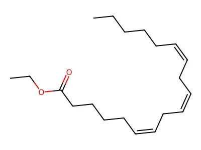 Ethyl Octadeca-6,9,12-trienoate structure