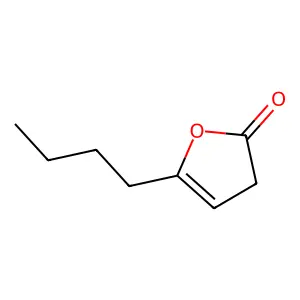 5-Butyl-2(3H)-furanone structure