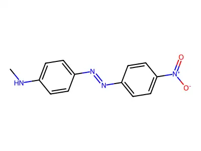 N-Methyl-4-((4-nitrophenyl)azo)benzeneamine structure