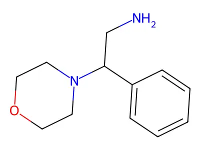 (2S)-2-morpholin-4-yl-2-phenylethanamine structure