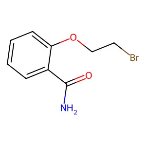 Benzamide, o-(2-bromoethoxy)- structure