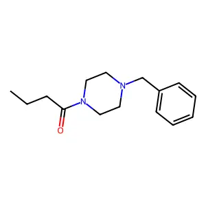 1-(4-Benzylpiperazin-1-yl)butan-1-one structure