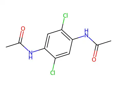 Acetamide,N,N'-(2,5-dichloro-1,4-phenylene)bis- structure