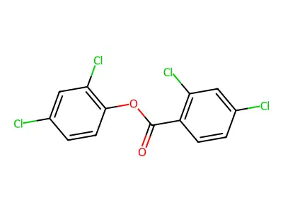 2,4-Dichlorophenyl 2,4-dichlorobenzoate structure
