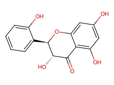 2',3,5,7-Tetrahydroxyflavanone structure