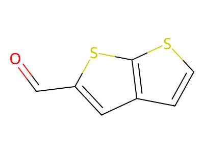 Thieno[2,3-b]thiophene-2-carboxaldehyde structure