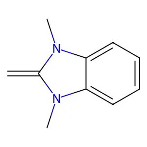 2,3-Dihydro-1,3-dimethyl-2-methylenebenzimidazole structure