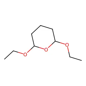 2,6-Diethoxytetrahydropyran structure