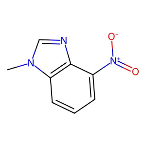 1-Methyl-4-nitro-1H-benzimidazole structure