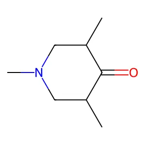 (3R,5R)-1,3,5-trimethylpiperidin-4-one structure