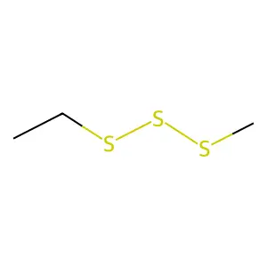 Ethyl methyl trisulfide structure