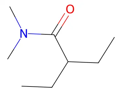 2-Ethyl-N,N-dimethylbutanamide structure