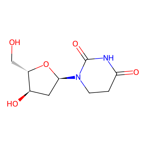 C9H14N2O5 structure