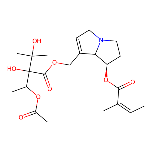 3'-Acetylheliosupine structure