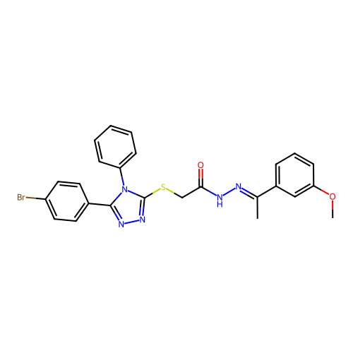 C25H22BrN5O2S structure