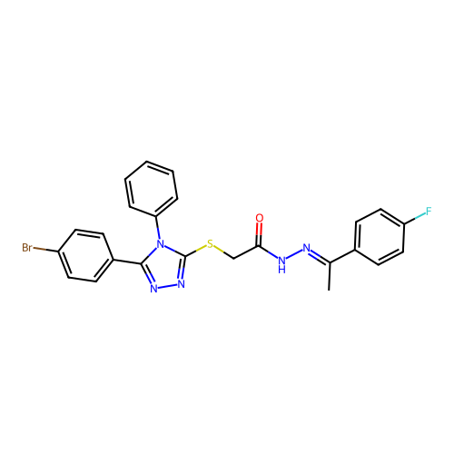 C24H19BrFN5OS structure