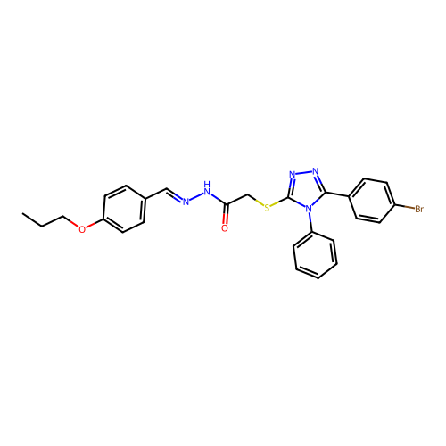 C26H24BrN5O2S structure