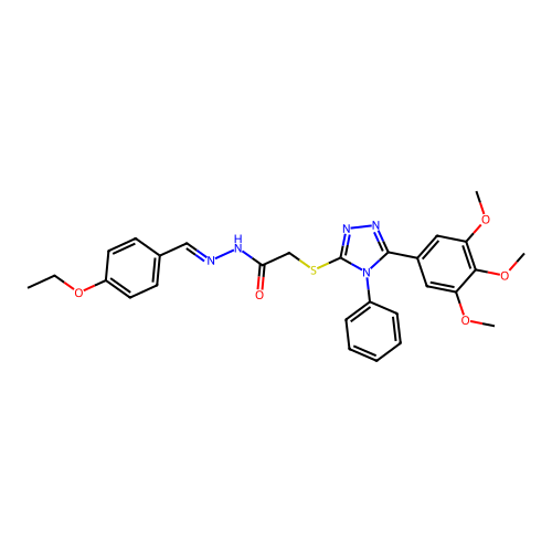 C28H29N5O5S structure