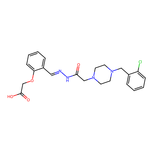 C22H25ClN4O4 structure