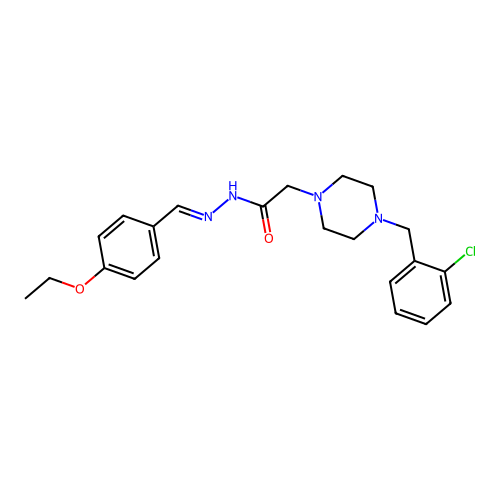 C22H27ClN4O2 structure