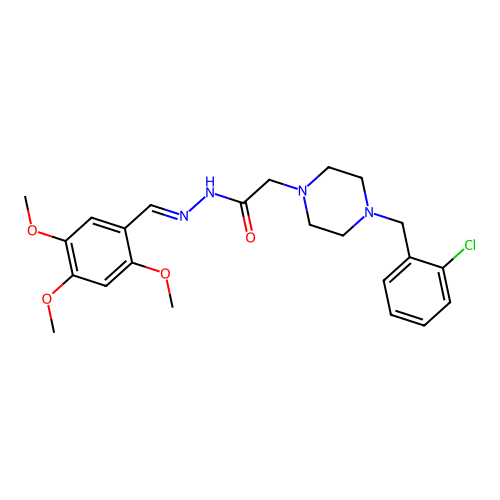 C23H29ClN4O4 structure