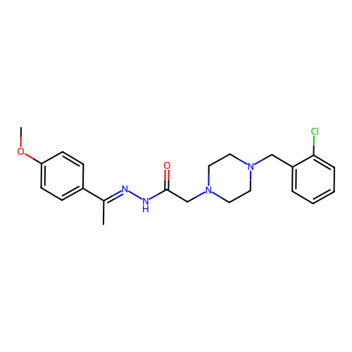 C22H27ClN4O2 structure