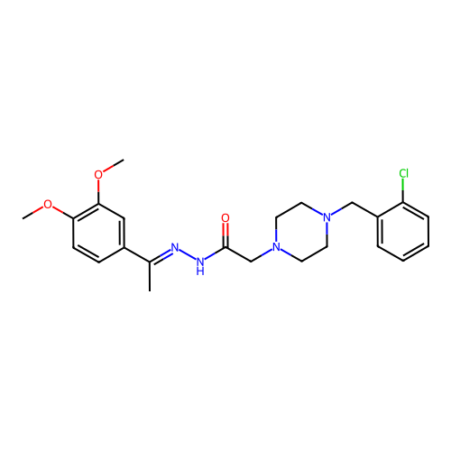 C23H29ClN4O3 structure