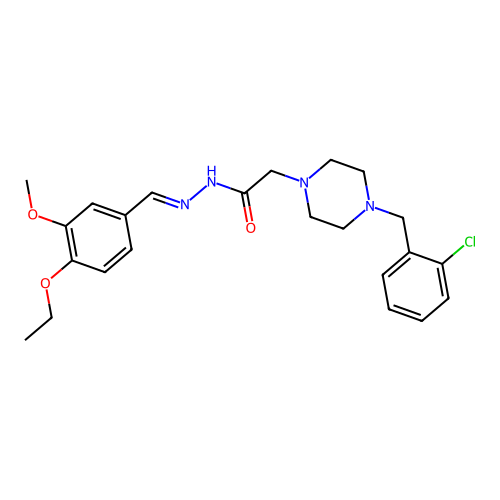 C23H29ClN4O3 structure