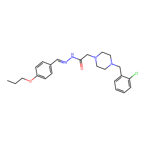 C23H29ClN4O2 structure