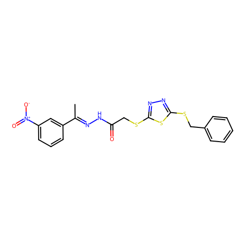 C19H17N5O3S3 structure