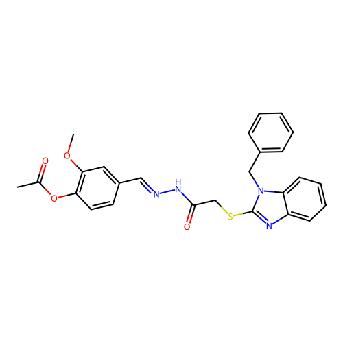 C26H24N4O4S structure