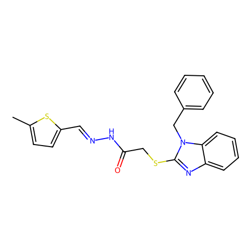 C22H20N4OS2 structure