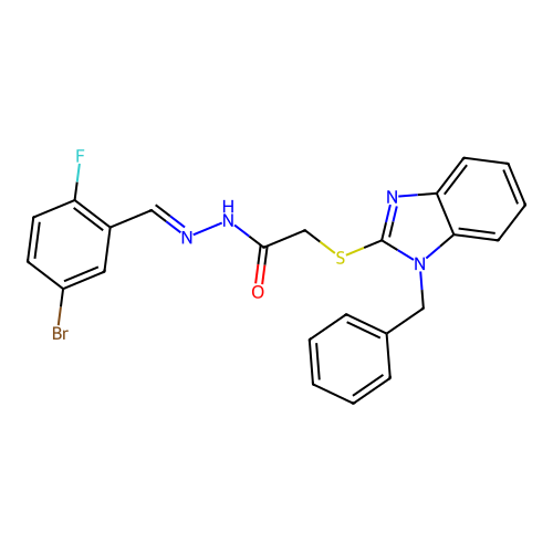 C23H18BrFN4OS structure