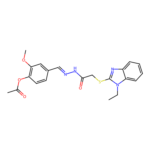 C21H22N4O4S structure