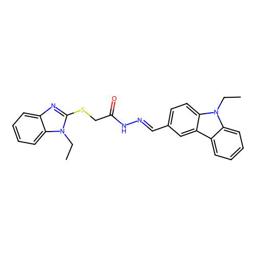 C26H25N5OS structure