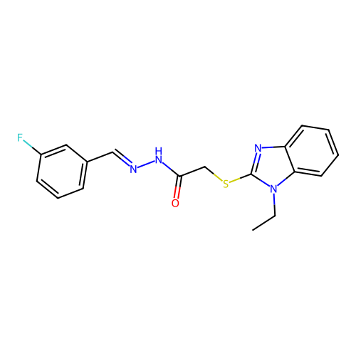 C18H17FN4OS structure