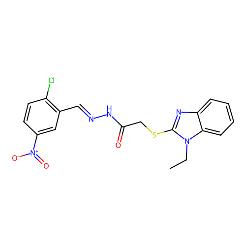 C18H16ClN5O3S structure