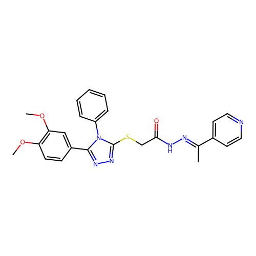 C25H24N6O3S structure