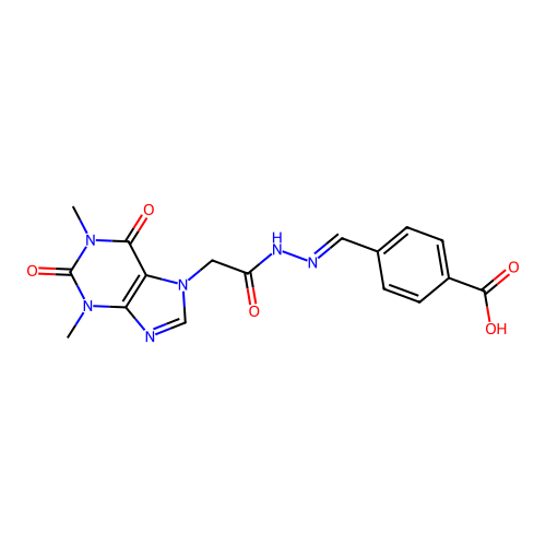 C17H16N6O5 structure
