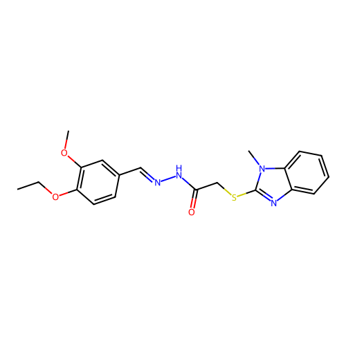 C20H22N4O3S structure