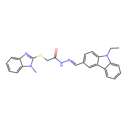C25H23N5OS structure
