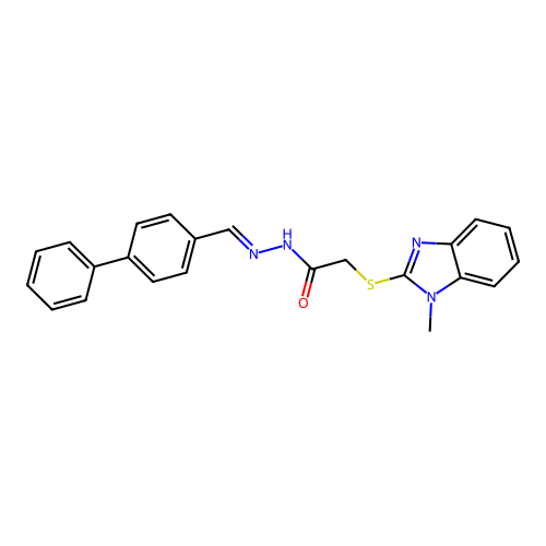 C23H20N4OS structure