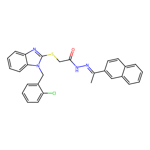 C28H23ClN4OS structure