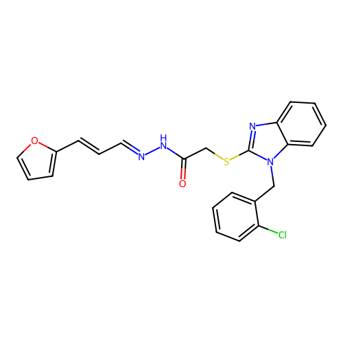 C23H19ClN4O2S structure