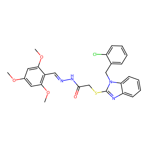 C26H25ClN4O4S structure
