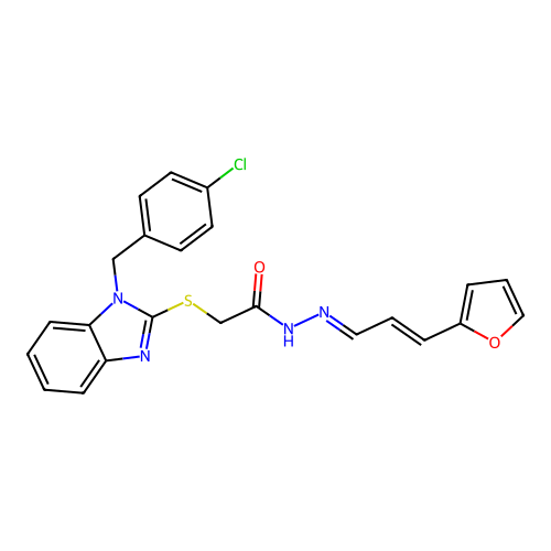 C23H19ClN4O2S structure