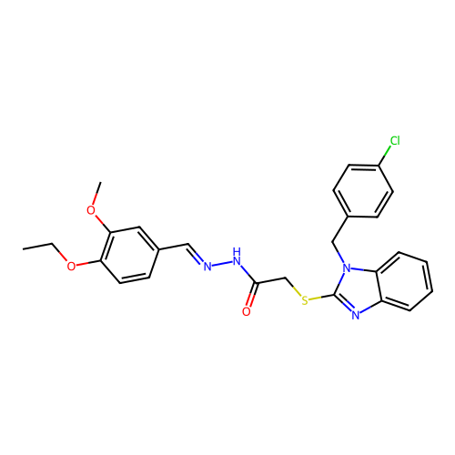 C26H25ClN4O3S structure