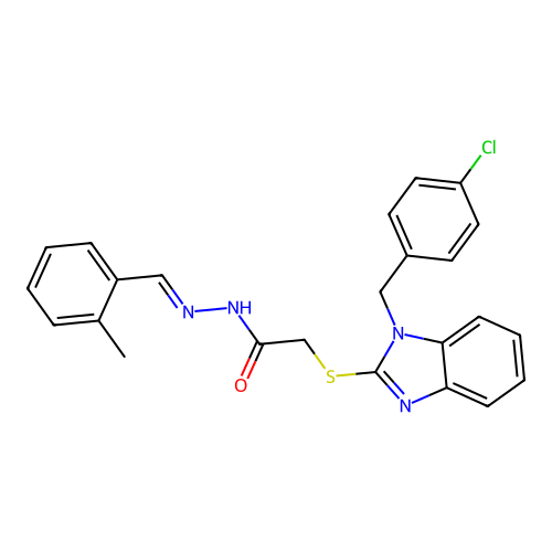 C24H21ClN4OS structure